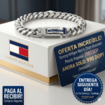 Pulsera de cadena para hombre Tommy Hilfiger Jewelry en acero inoxidable - Disponible en plata u oro (Versión 1)