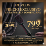 Cepillo y secador de salón para cabello, de Revlon