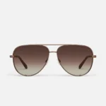 Gafas de sol de aviador extragrandes de 64 mm de High Key - Imagen 7